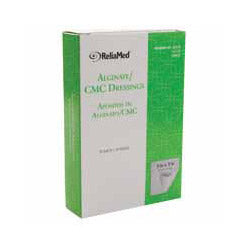 Alginate-CMC Dressings, 2" x 2" Pads, Sterile. by Reliamed