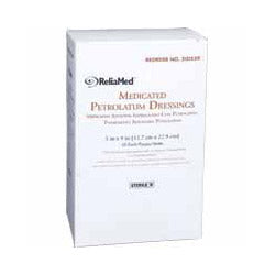Medicated Petroleum Gauze 5" X 9", Sterile by Reliamed