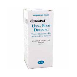4" X 10 yds. Unna Boot Dressing, Non-sterile by Reliamed