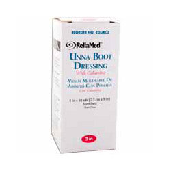 3" x 10 yds. Unna Boot with Calamine, Non-sterile by Reliamed