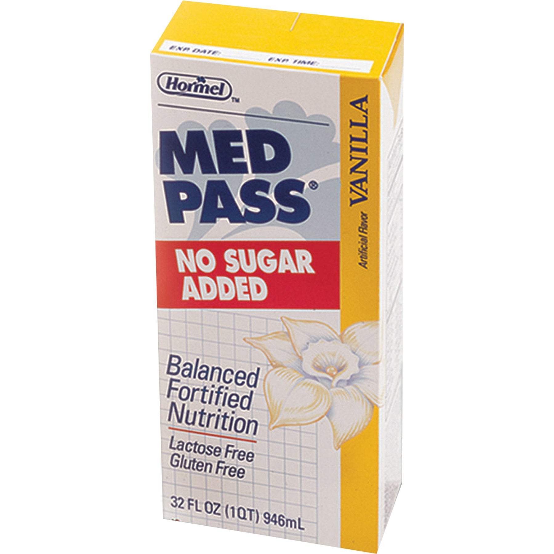 Supplement Med Pass No Sugar Vanilla 32Oz