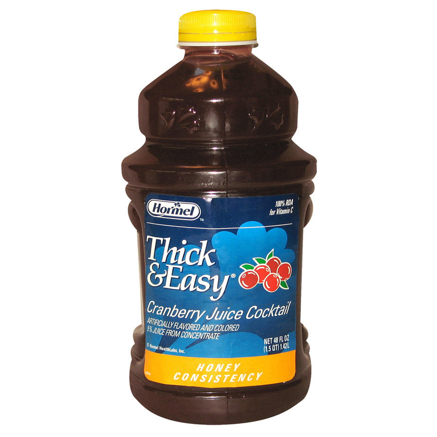 Juice Cranberry Thickened Thick & Easy Honey 6X48Oz