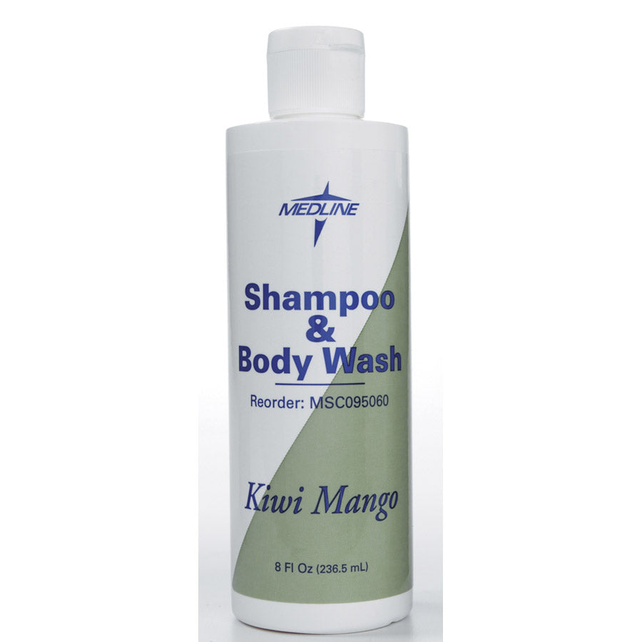 Shampoo-Body Wash Kiwi-Mango Medline Gal.