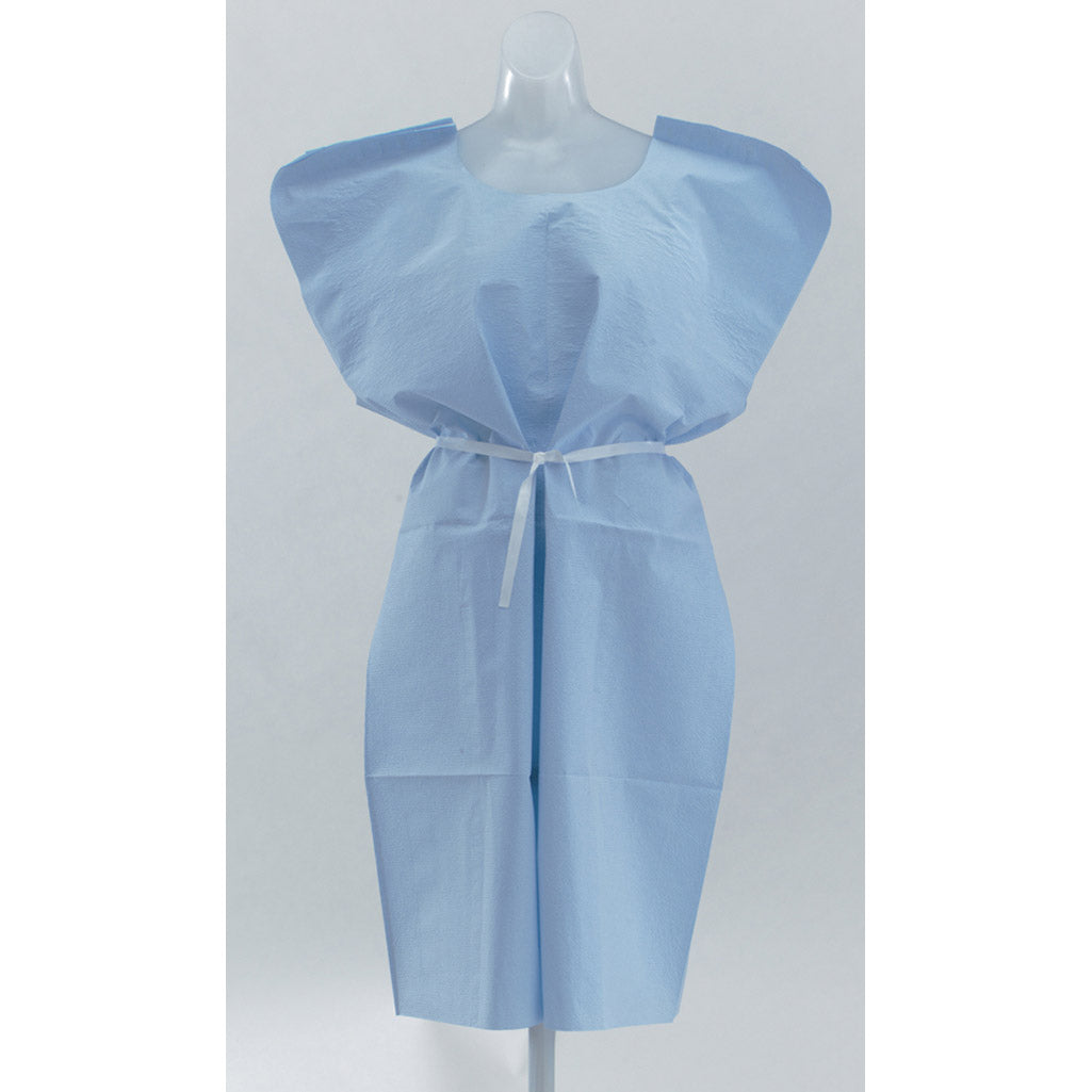 Gown Patient X-Ray T-P Blue 30X42