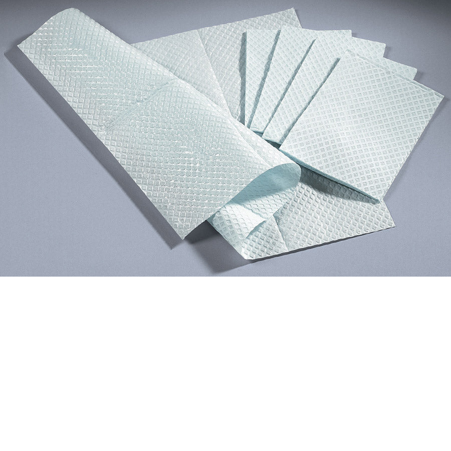 Towel Pro Tissue-Poly 2-Ply 13X18 Blue