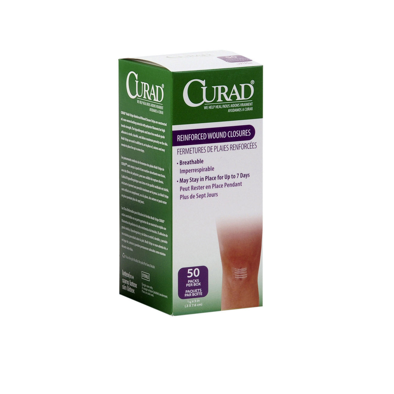 Strip Closure Wound Medi-Strip 1/8X3 - NON250318 - Medical Supply