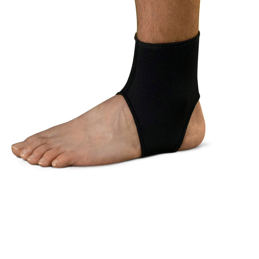Support Ankle Neoprene Open Heel Med