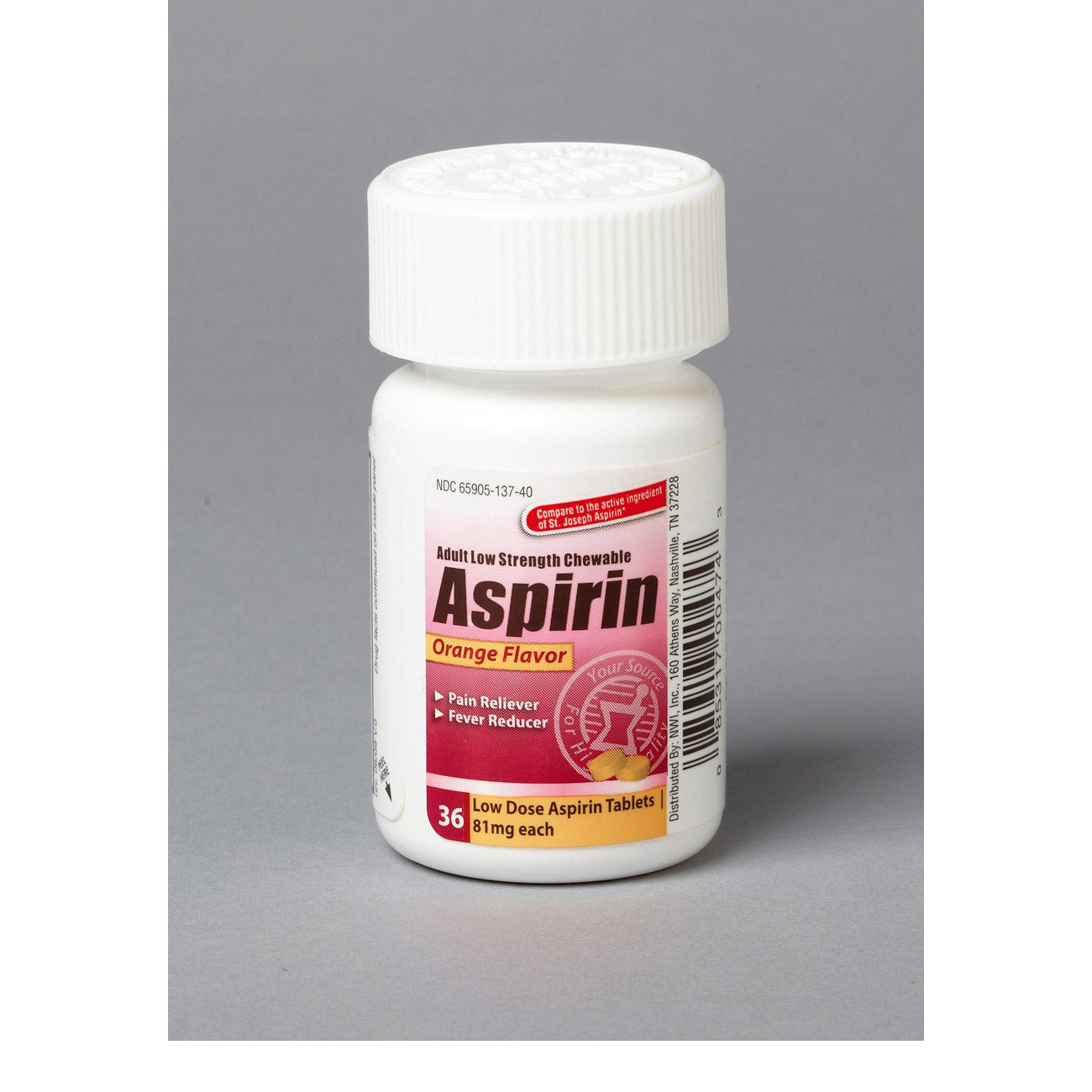 Aspirin Chewable 81Mg 36-Bt) St.Josephs