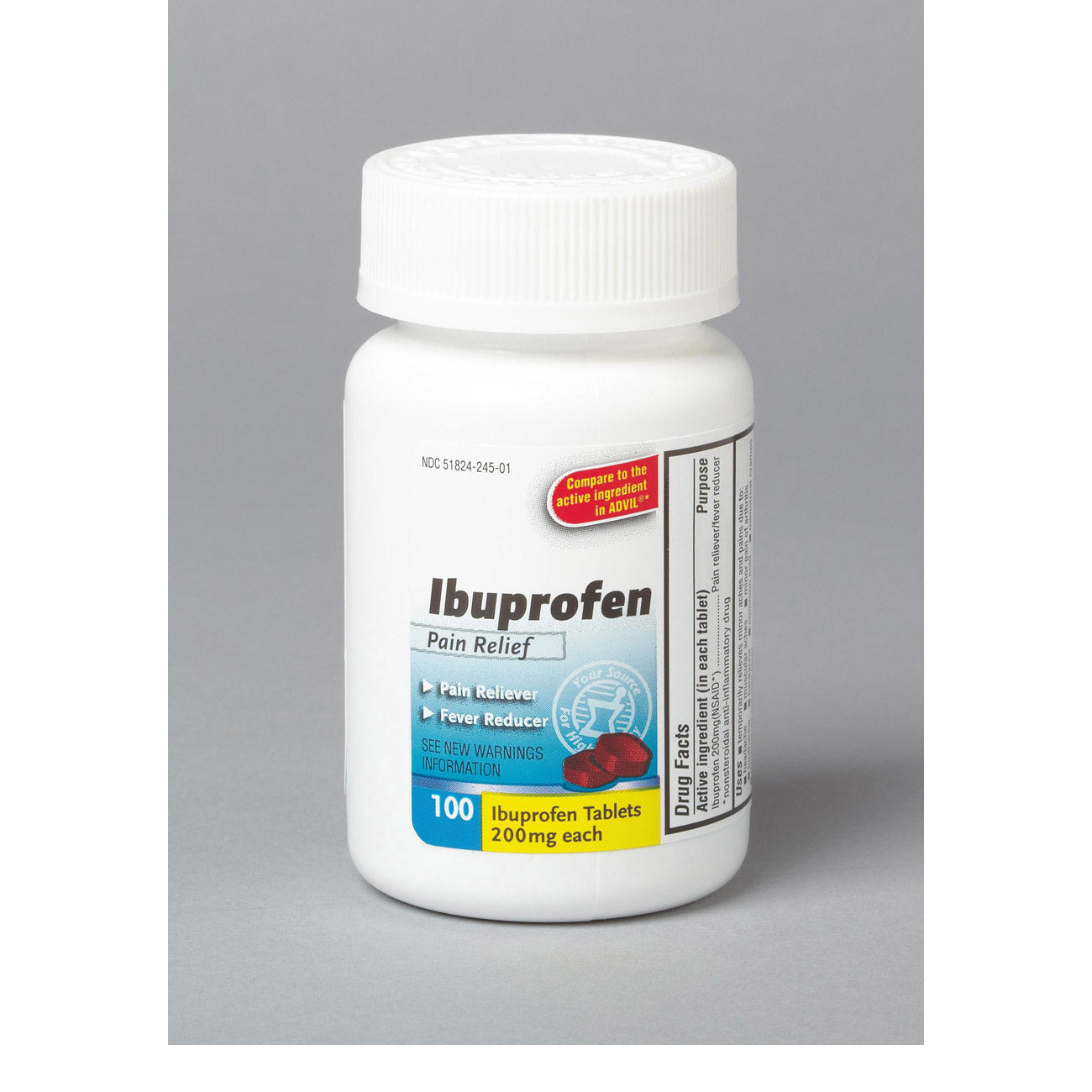 Ibuprofen 200Mg 1000 Tabs (Advil)