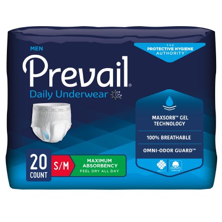 Prevail® Disposable Boxer Underwear for Men